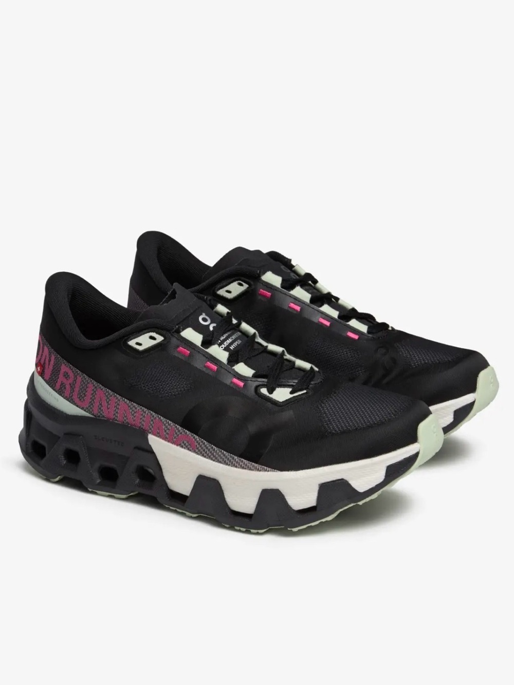 On Cloudmonster Hyper Running Shoe in Iron/ Black Size Women’s 7 NWT NIB